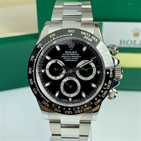 rolex daytona black 116500ln